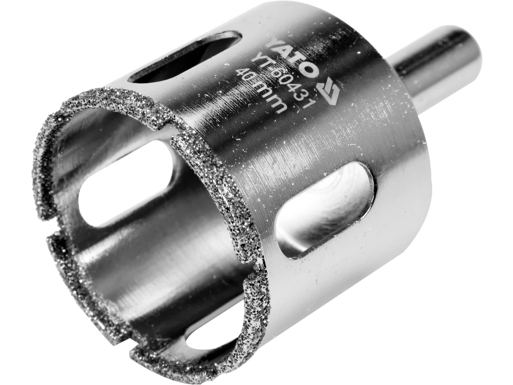 Grąžtas YATO KORONA Z NASYPEM DIAMENTOWYM 40mm