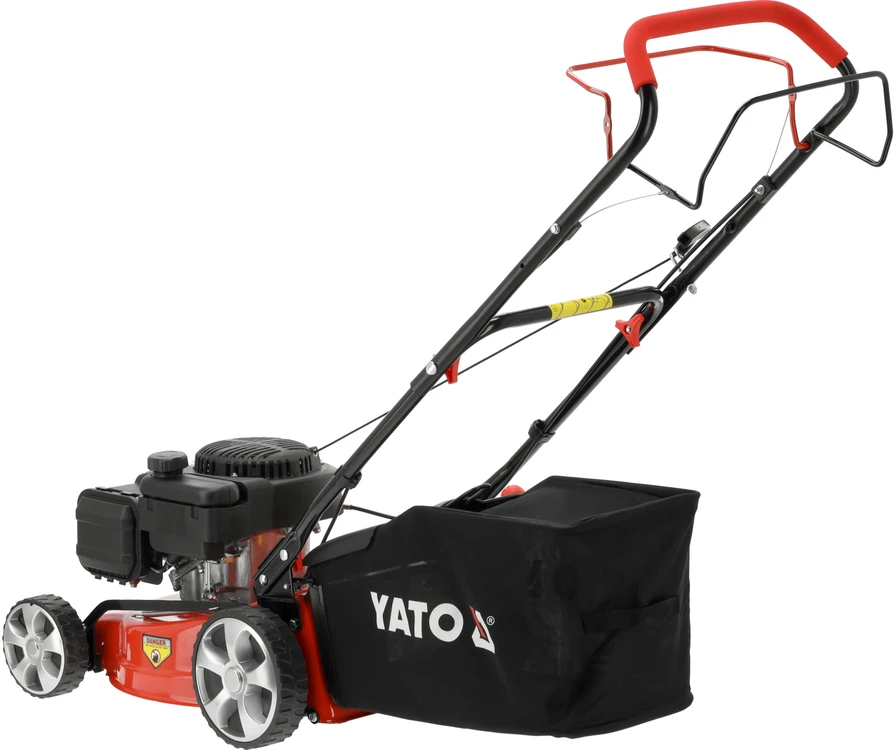 Yato 41 cm savaeigė benzininė vejapjovė, su 123 cm3 varikliu, vejapjovė su pavara, benzininė vejapjovė
