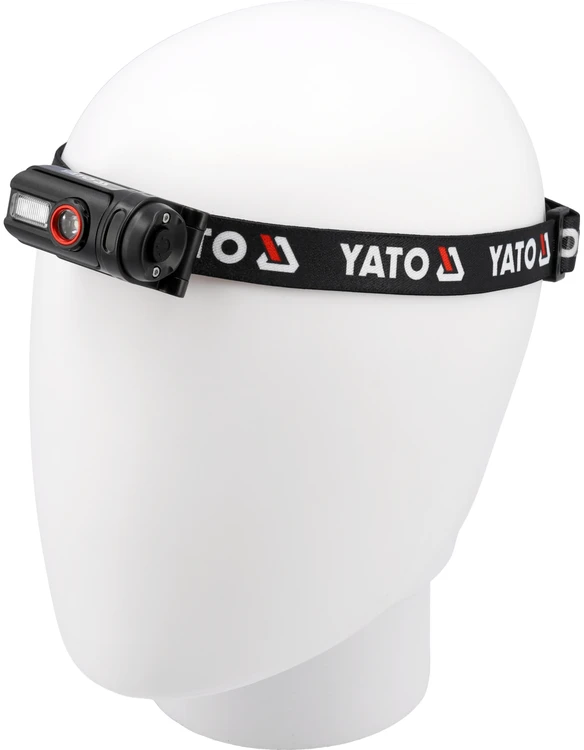 Yato 500LM PRIEKINIS ŽIBINTAS, AKUMULIATORIUS