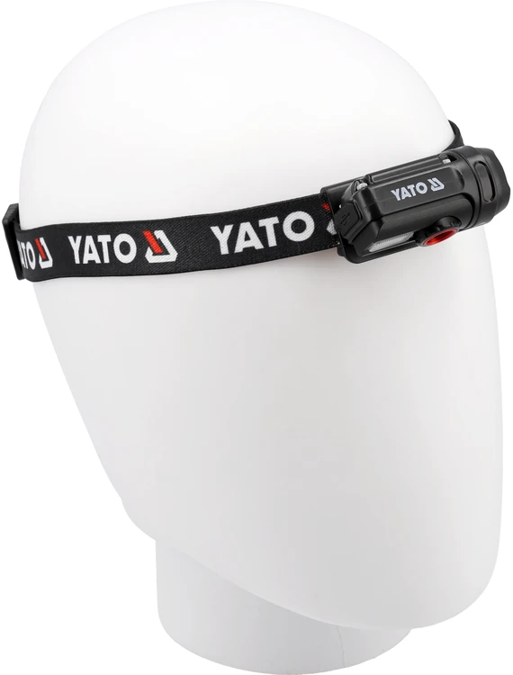 Yato 500LM PRIEKINIS ŽIBINTAS, AKUMULIATORIUS