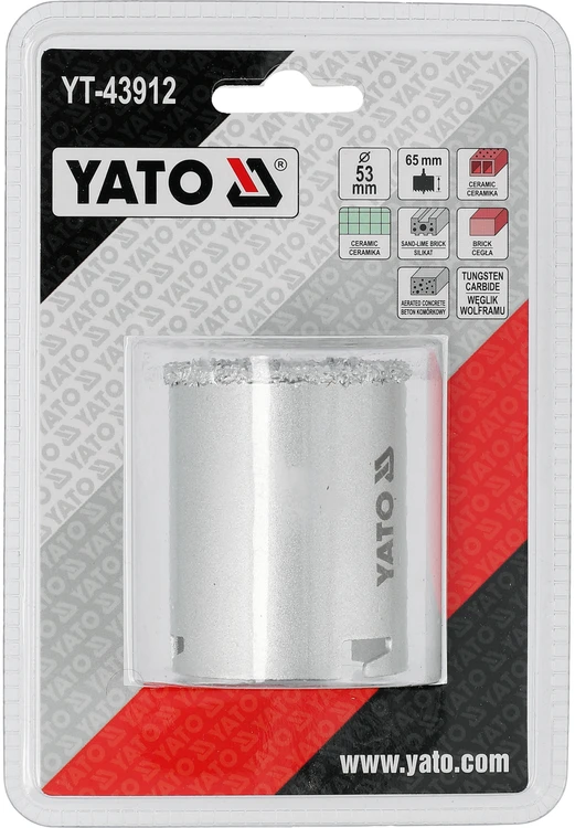 Yato Otwornica wolframowa 53mm (YT-43912)