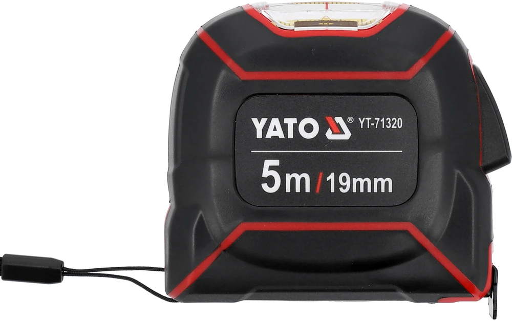 Yato Toya Sa Poland Matavimo ruletė | su viršutiniu ciferblatu | 19 mm x 5 m (YT-71320)