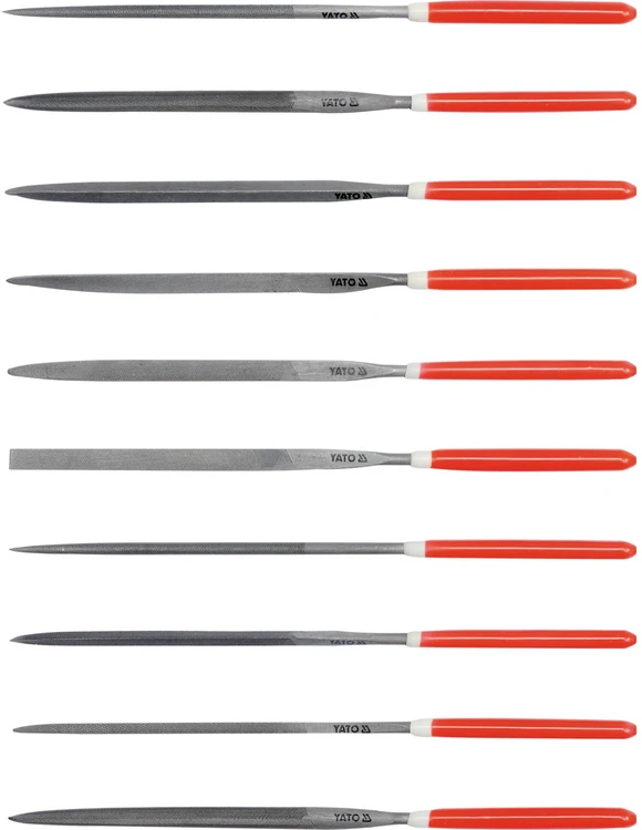 Yato Toya Sa Poland Dildelių rinkinys | 160x75x4 mm | 10 vnt. (YT-6164)