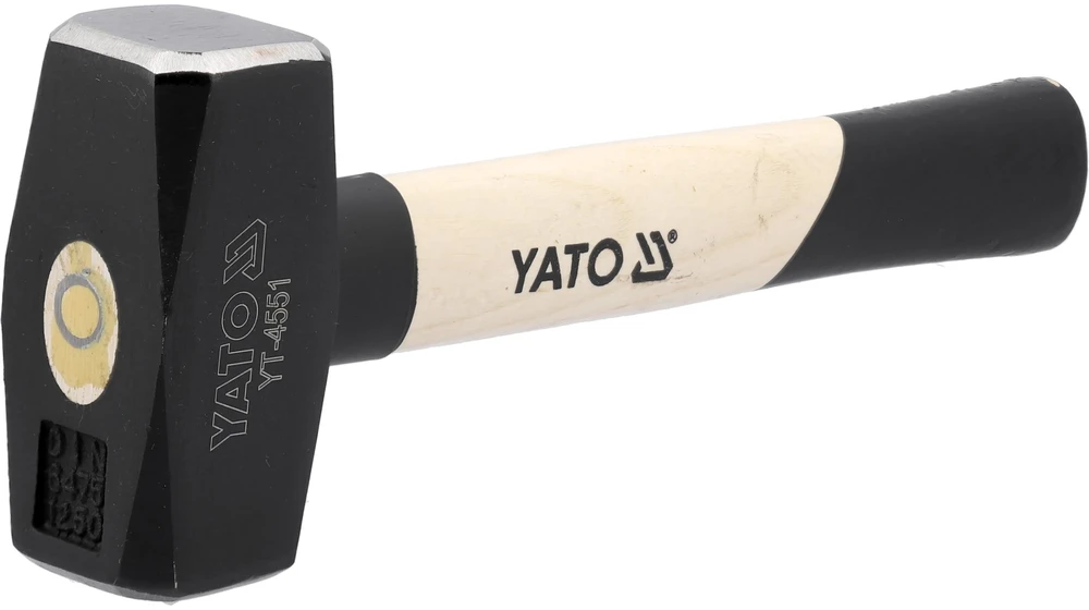 Kūjis su medine rankena Yato YT-4551; 1,25 kg