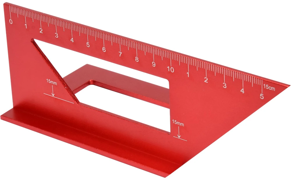 Yato aliuminio kampinis strypas 3D 150 mm (YT-70797)