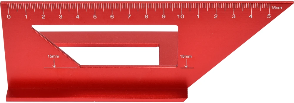 Yato aliuminio kampinis strypas 3D 150 mm (YT-70797)