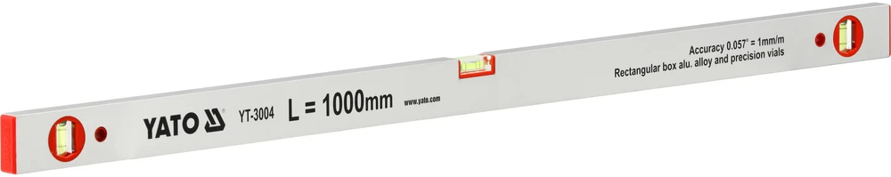 Yato ALIUMINIO LYGIS, 3 LIBS 1000 MM