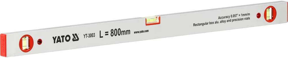 Yato ALIUMINIO LYGIS, 3 LIBS 800 MM