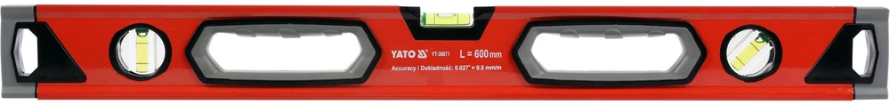 Gulsčiukas aliuminis 3L (0.5mm/m) Yato | 60cm