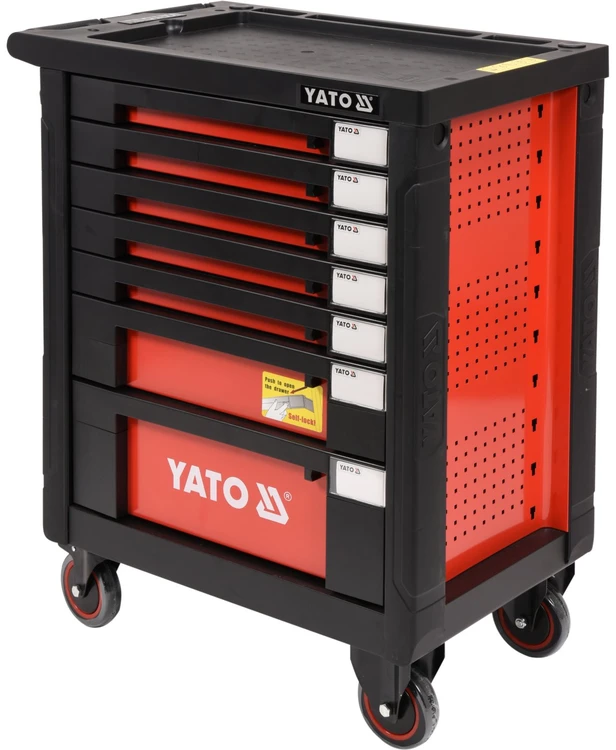 YATO YT-55290 Profesionali įrankių spintelė su 211 įrankių ir 7 stalčiais