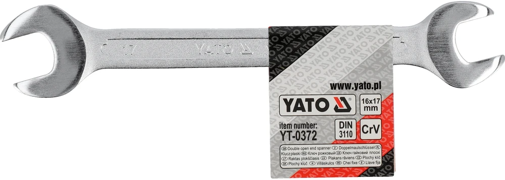 Yato ATIDARYTAS VERŽTAKLIS SU POLIRUOTA GALVUTĖ 16X17 MM