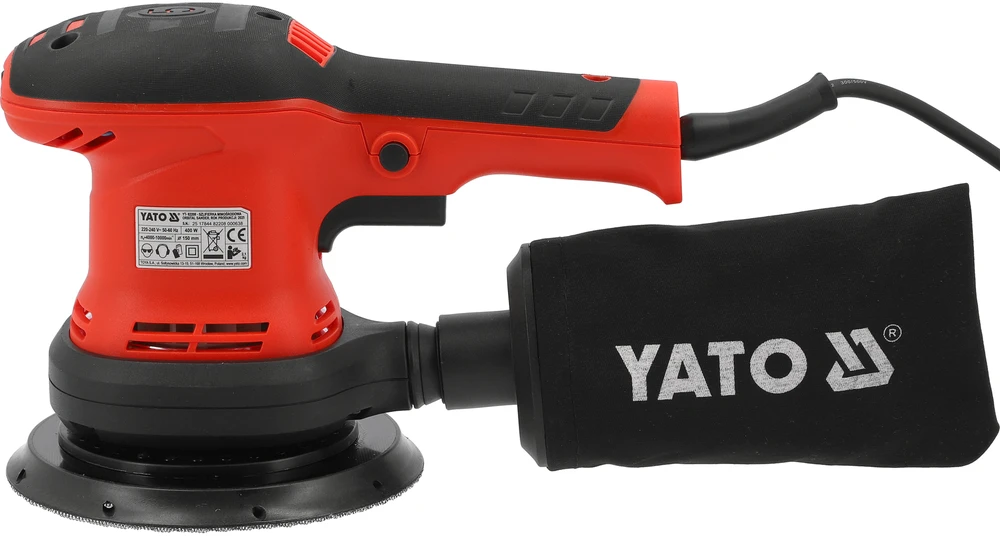 Ekscentrinis šlifuoklis Yato YT-82208; 400 W