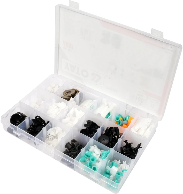 Yato Toya Sa Poland Automobilinis klipsų asortimentas Audi | 160 vnt. (YT-06664)