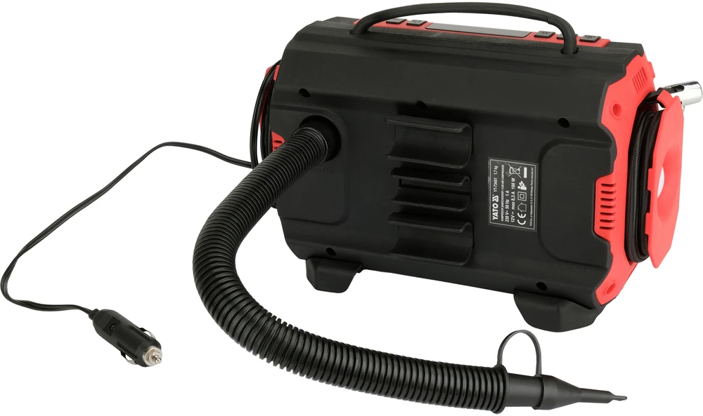 Yato AUTOMOBILINIS KOMPRESORIUS 12V/230V 100W