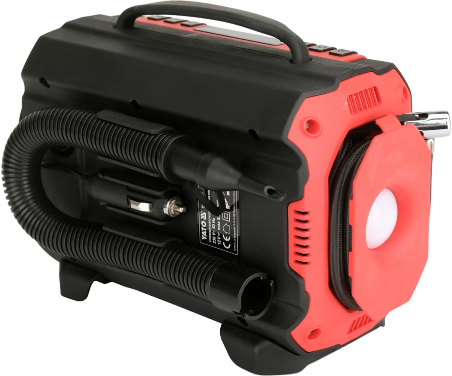 Yato AUTOMOBILINIS KOMPRESORIUS 12V/230V 100W