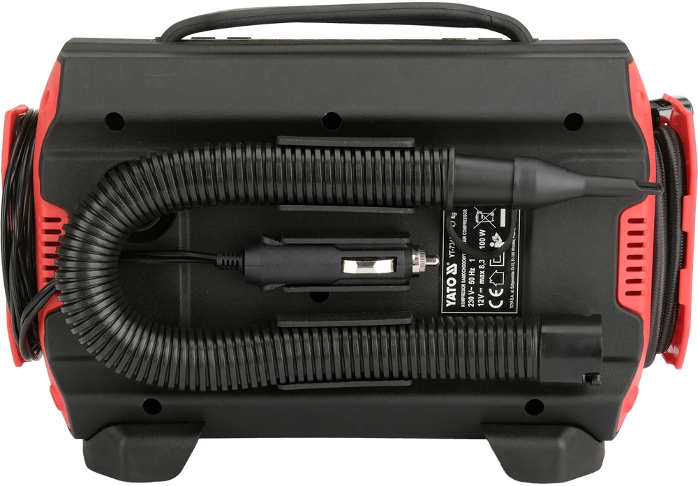 Yato AUTOMOBILINIS KOMPRESORIUS 12V/230V 100W