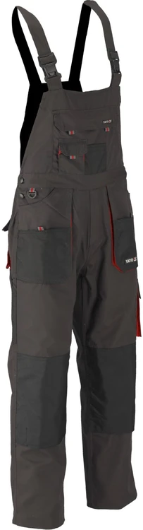 Yato Darbo kombinezonas, dydis 2XL, 11 kišenių, bazalto juodas ir raudonas, bendras
