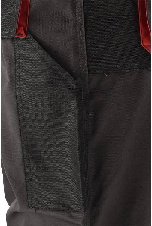 Kelnės Yato YT-80149; L/XL; juodos/raudonos