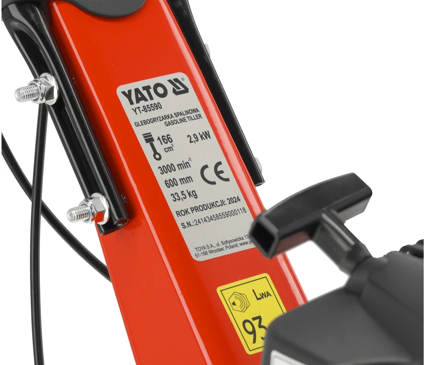 Yato YT benzininis kultivatorius 36/60 cm