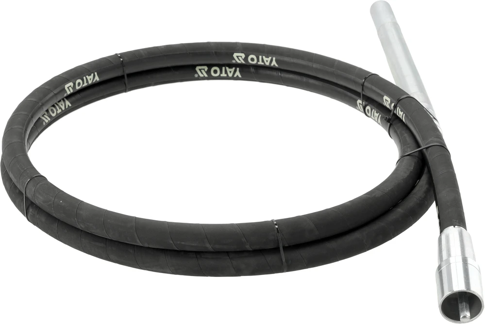 Yato Betono vibratoriaus žarna YT-82601, 4 m ilgio, 35 mm skersmens, betono vibratoriaus žarna, betono vibratoriaus priedas