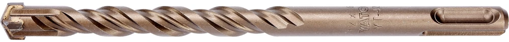 Grąžtas Yato BETONO 12X160 MM SDS PLUS X-TIP SKRYŽINIS GRĄŽAS