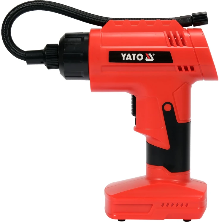 Yato Toya Sa Poland Akumuliatorinis kompresorius | 120W | LED | 150PSI | 25 L/MIN | LI-ION 11,1V 6000MAH | USB (YT-82950)