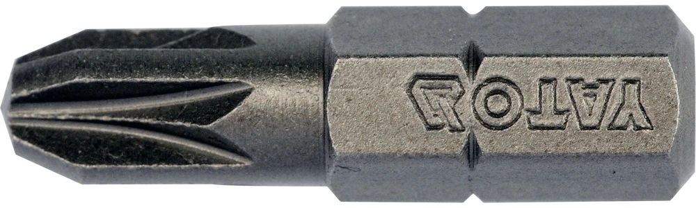 Yato BITS 1/4''X25 MM PZ3 10 vnt