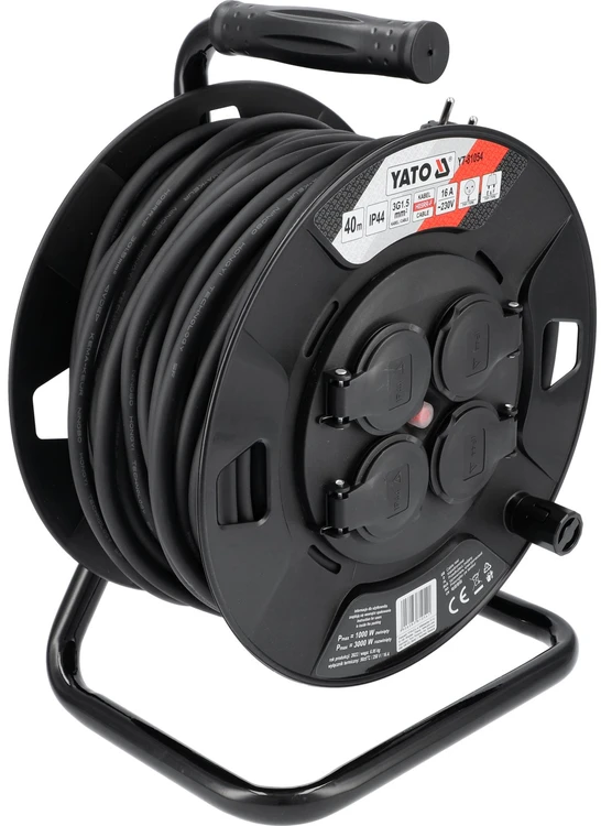 Toya Sa Poland YATO pratęsimo laidas 40 m 3 x 1,5 mm2 IP44 81054