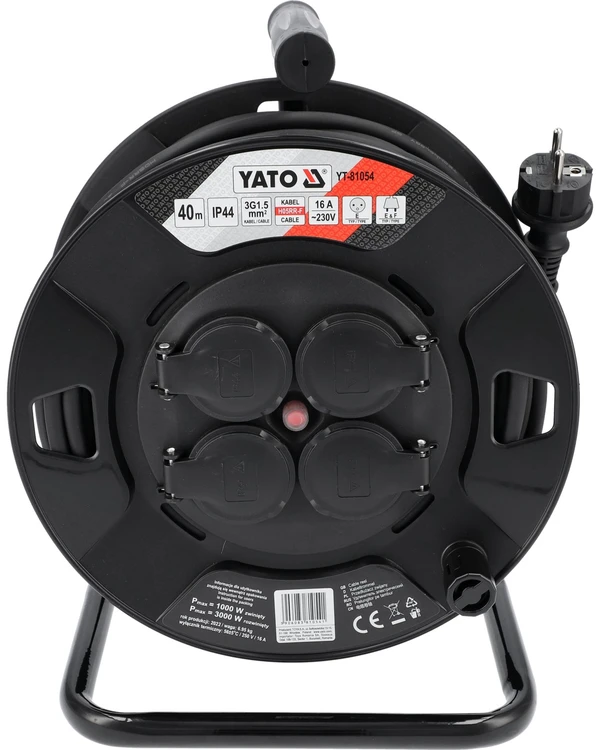 Toya Sa Poland YATO pratęsimo laidas 40 m 3 x 1,5 mm2 IP44 81054
