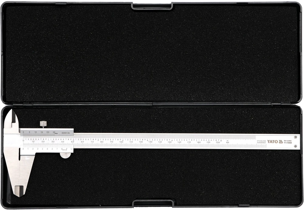 Slankmatis Yato YT-72003 200mm + dėklas