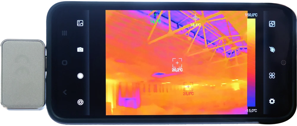 Yato CAM. TERMINAS. USB-C 256X192 (512X384) 25HZ