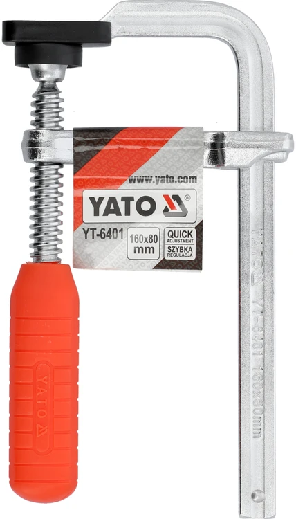 Yato DALILIŲ spaustukas, KALSTYTAS 160X80 MM