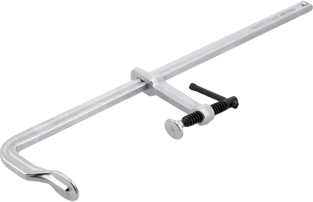 YATO kaltinis stalių spaustukas 120 x 600 mm VARŽTAS 6415