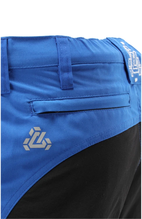 Yato Mėlynos ir juodos darbo kelnės su 4 krypčių tampriais įdėklais, 2XL, darbo kelnės, patvarios darbo kelnės, Serwal darbo drabužiai