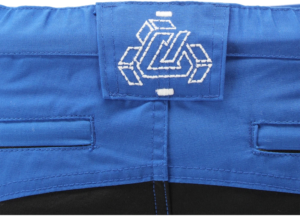 Yato Mėlynos ir juodos darbo kelnės su 4 krypčių tampriais įdėklais, 2XL, darbo kelnės, patvarios darbo kelnės, Serwal darbo drabužiai