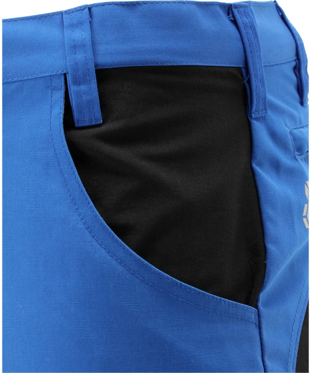 Yato Mėlynos ir juodos darbo kelnės su 4 krypčių tampriais įdėklais, 2XL, darbo kelnės, patvarios darbo kelnės, Serwal darbo drabužiai