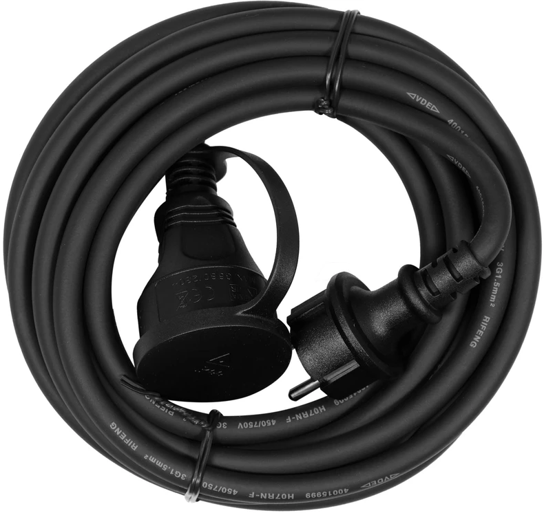 YATO dirbtuvių ilgintuvas 3x1.5mm2 5m