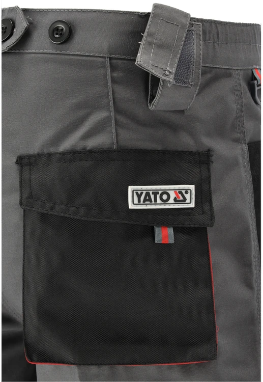Kelnės Yato YT-80288; XL; pilkos