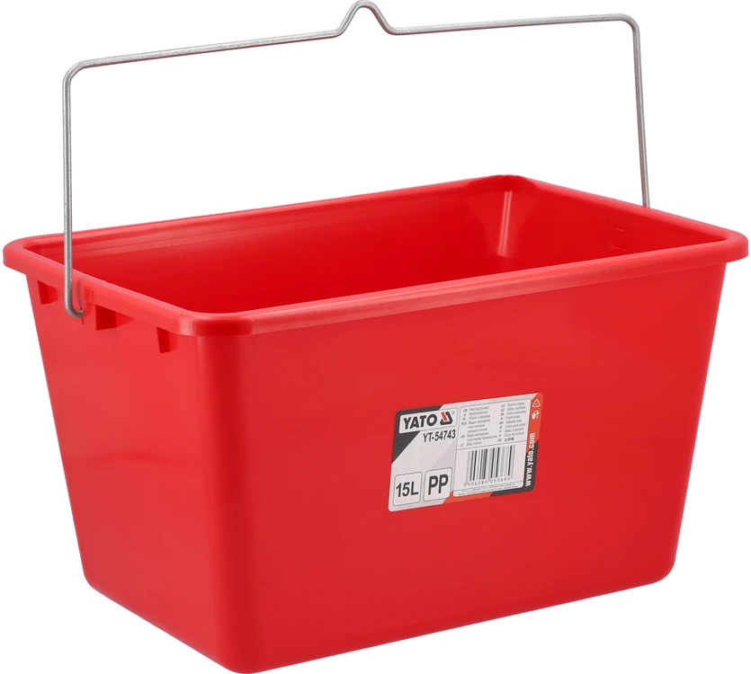 Yato DAŽYMO KIBIŠAS, PLASTIKAS SU GRANDAVIMU 15 L.