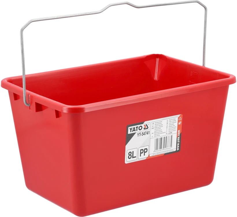 Yato DAŽYMO KIBIŠAS, PLASTIKAS SU GRANDAVIMU 8L.