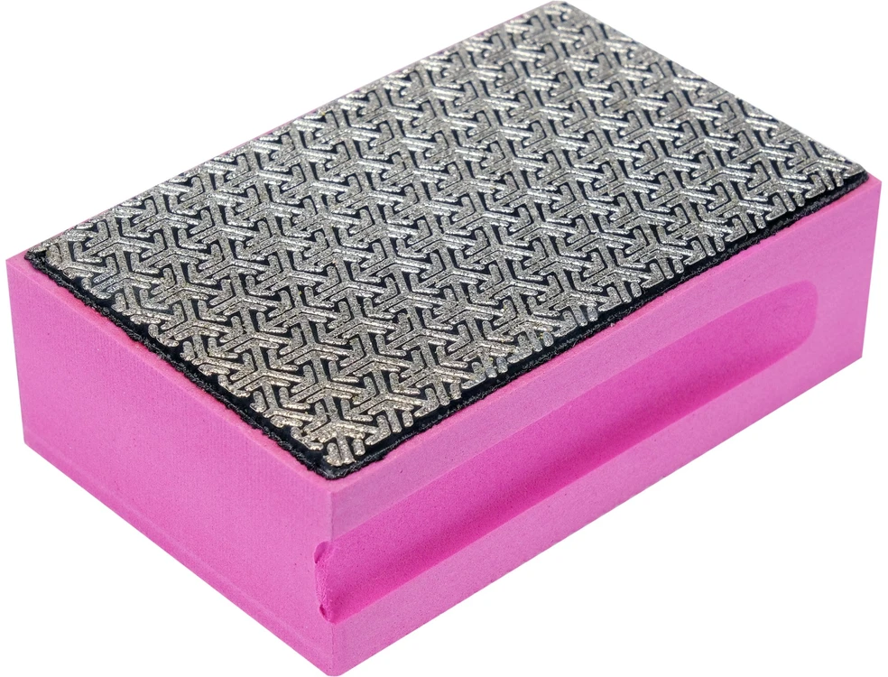 YATO šlifavimo kempinė su deimantiniu paviršiumi 90x60x30mm P 60