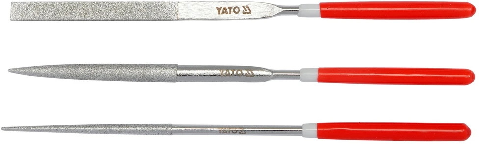 YATO DEIMANTINĖS DILDĖS rinkinys 3vnt./140mm 6143