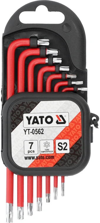 YATO TORX raktai 7 vnt. T9-T30 0562