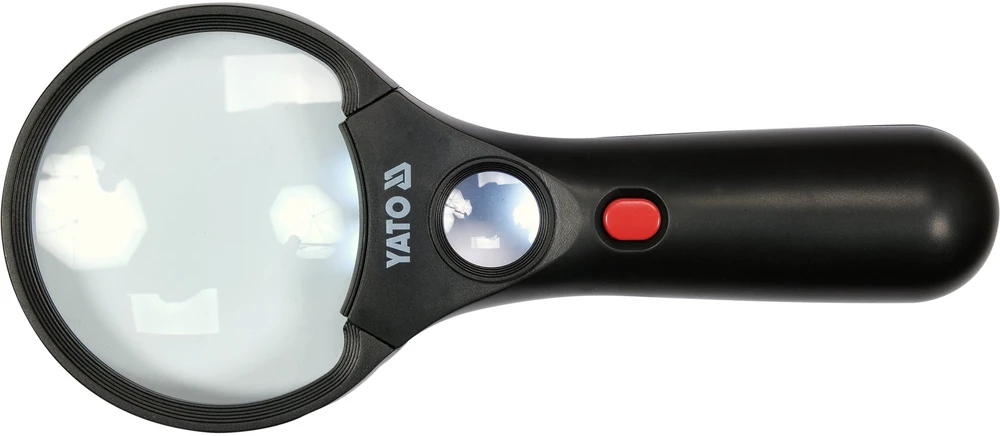 Toya Sa Poland YATO LUPA DWIE SOCZEWKI 3x/45x PODŚWIETLENIE LED