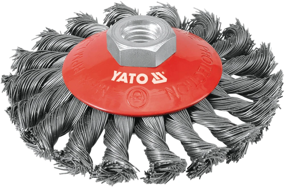 Toya Sa Poland YATO šepetėlis 100 mm, M14 sriegis, susukta viela 4763