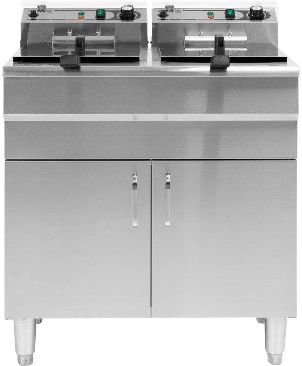 Toya Sa Poland Elektrinė gruzdintuvė su spintele | 2 × 11,5 l (YG-04638)