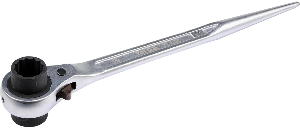 YATO KLUCZ NASADOWY Z GRZECHOTKĄ 19x22mm 4937
