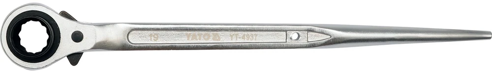 YATO KLUCZ NASADOWY Z GRZECHOTKĄ 19x22mm 4937