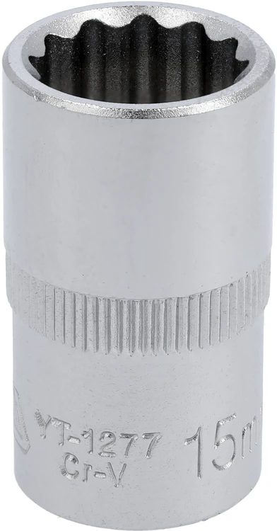 YATO NASADKA DWUNASTOKĄTNA 1/2" KRÓTKA 15mm