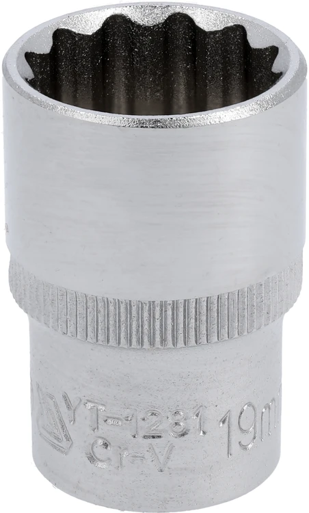 YATO NASADKA DWUNASTOKĄTNA 1/2" KRÓTKA 19mm